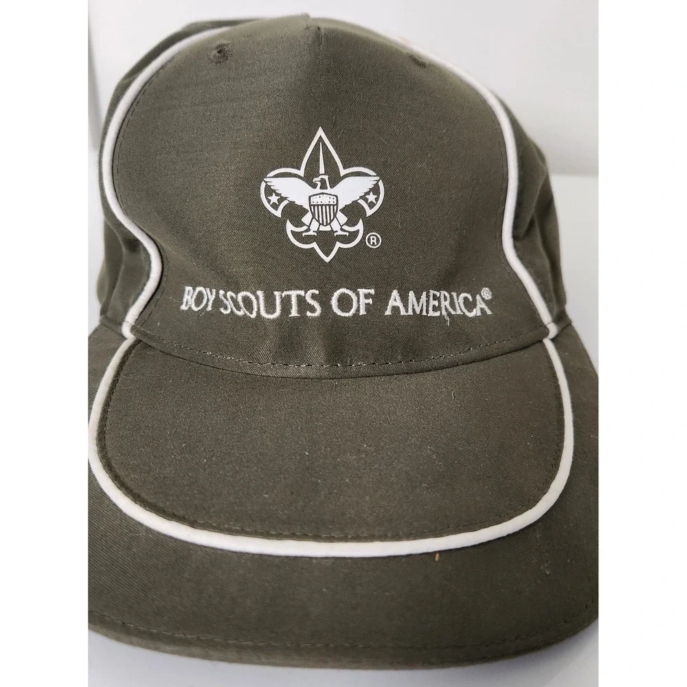 Boy Scouts of America PowerCap LED Lighted Adult Hat Green Baseball Camping Cap